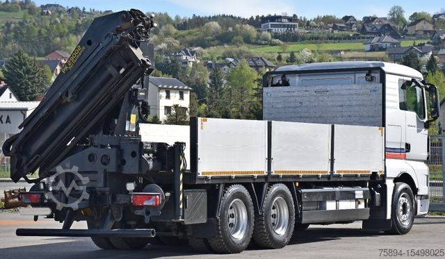 Lastbilmonteret kran MAN TGX 26.440 Pritsche 6,40 m* PK 29002+FUNK *6x4