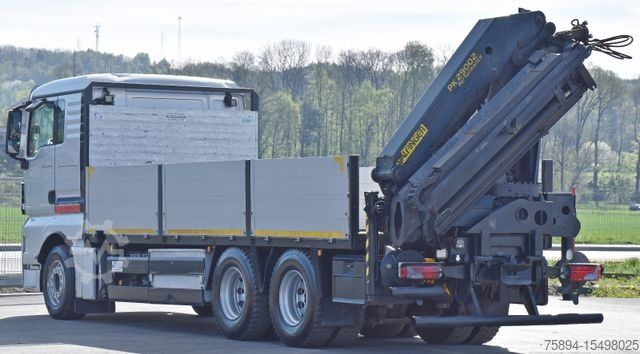 Lastbilmonteret kran MAN TGX 26.440 Pritsche 6,40 m* PK 29002+FUNK *6x4