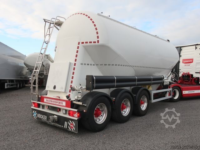 Silo oplegger Feldbinder EUT 37.3 Zementsilo 37 m³ Top Zustand