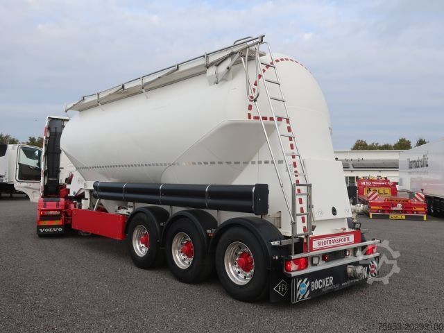 Silo oplegger Feldbinder EUT 37.3 Zementsilo 37 m³ Top Zustand