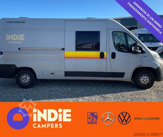Camper van Fiat Ducato Weinsberg Carabus 600 K | 2023 | Euro 6 | Venditore Pro