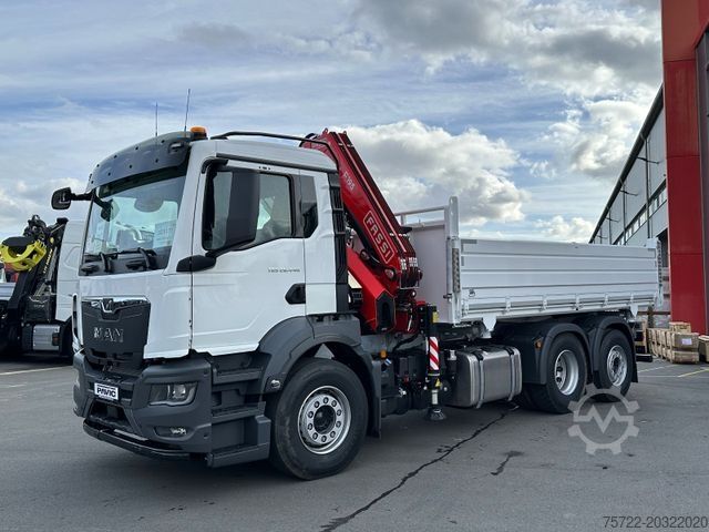 Andra MAN TGS 26 440 6x2-4 BL Krankipper Fassi F195 LAGER!