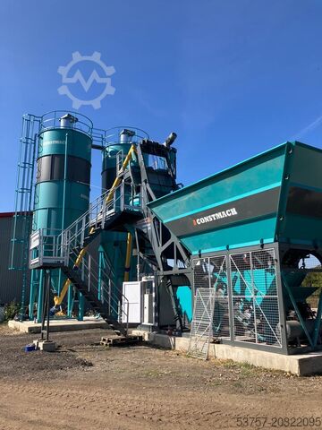Míchací betonárka, betonárna CONSTMACH 30 M3/H Compact Concrete Mixing Plant