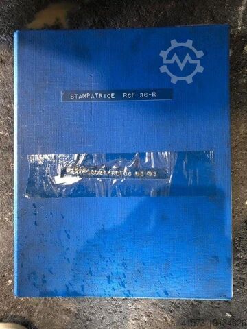 4 matrijzen - 3-slag pers ESSEBI RCF 36-R