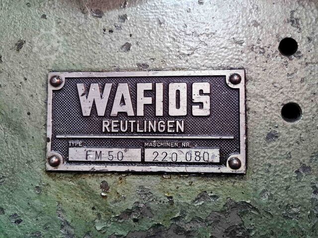 Veeroprolmachine WAFIOS FM50