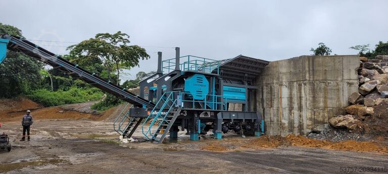 Mobiele breekinstallatie / Crusherinstallatie Constmach 120-150 TPH Mobile Crushing Plant