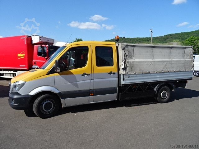 Pick-up bestelwagen MERCEDES-BENZ 316 CDi Sprinter*DoKa*Plane*AHK*Regalausbau FHS