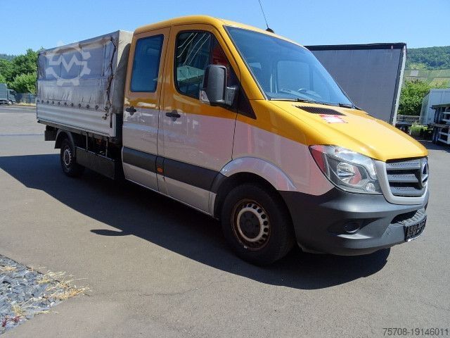 Pick-up bestelwagen MERCEDES-BENZ 316 CDi Sprinter*DoKa*Plane*AHK*Regalausbau FHS