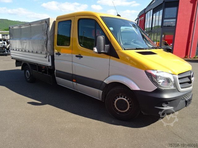 Schuifzeil bestelwagen MERCEDES-BENZ 316 CDi Sprinter*DoKa*Plane*AHK*Regalausbau FHS
