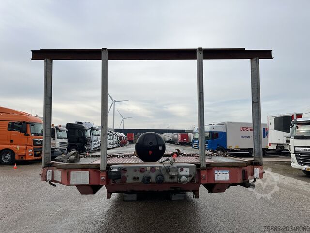 Remorque à plate-forme Nooteboom OVB-90-05 / 5 axle 12 Ton Hydraulic / BPW Drum ...