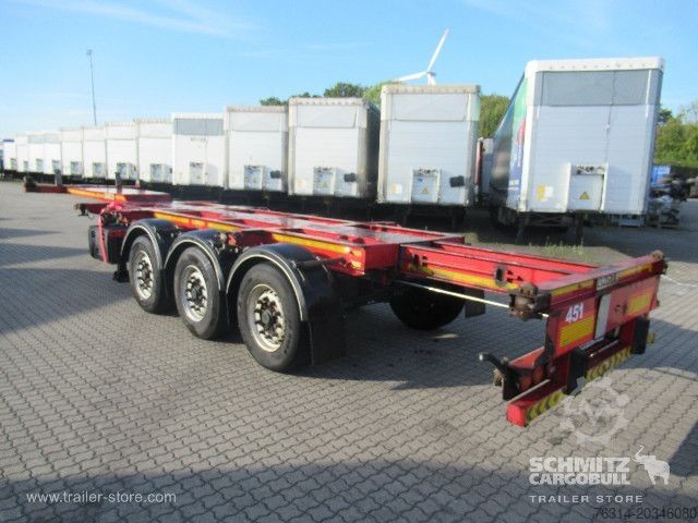Semi-remorque  Containerfahrgestell Standard