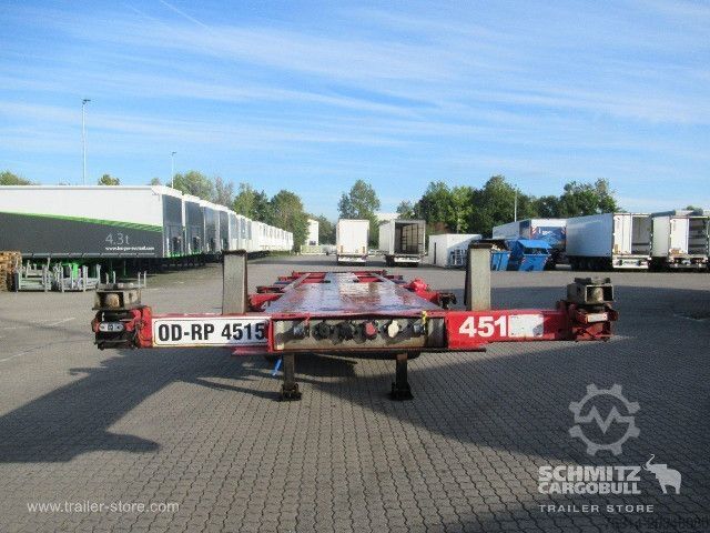 Semi-remorque  Containerfahrgestell Standard