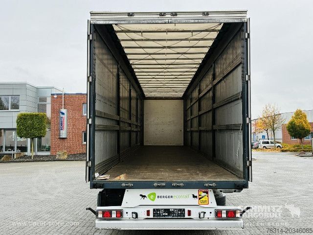 Semi-remorque bâchée Berger Curtainsider Standard