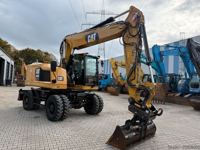 Hjulgrävare CATERPILLAR M 318 F OQ65 SW Zentralschmierung