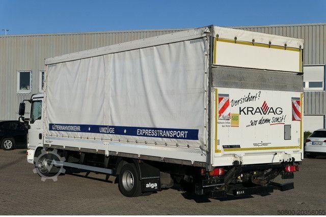 Flaklastbil med kapell MAN 12.220 TGL 4x2, LBW, Klima, 7.200mm lang, AHK