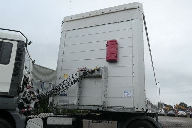 Öppen semitrailer med kapell SCHMITZ CARGOBULL SCS 24/L-13.62 EB, Verzinkt, Edscha, Luft-Lift
