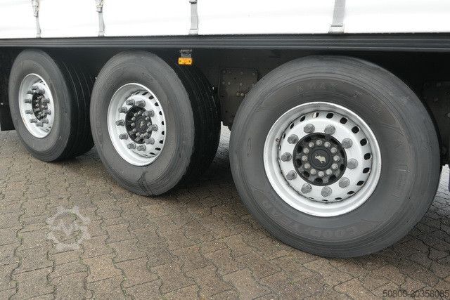 Öppen semitrailer med kapell SCHMITZ CARGOBULL SCS 24/L-13.62 EB, Verzinkt, Edscha, Luft-Lift