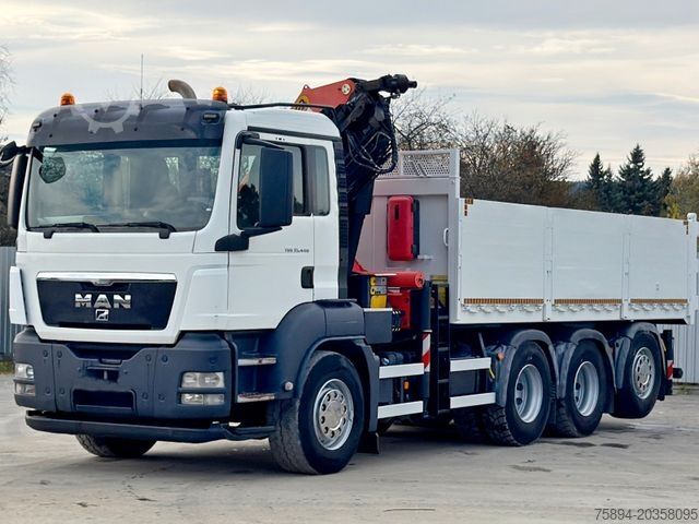 Jeřáb na nákladním automobilu MAN TGS 35.440 * PALFINGER PK 33002 EH +FUNK / 8x4