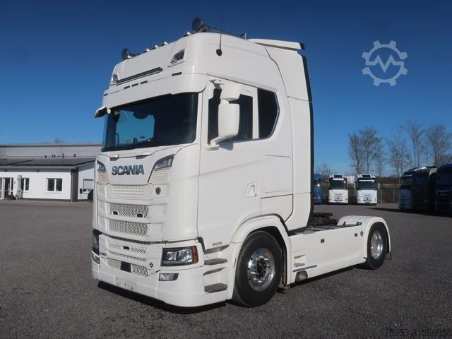 Standardowy ciągnik siodłowy Scania S 580 4x2 V8 Volluft Alcoa Wasserverlust