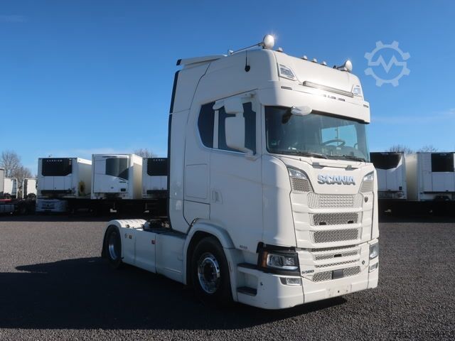 Standardowy ciągnik siodłowy Scania S 580 4x2 V8 Volluft Alcoa Wasserverlust