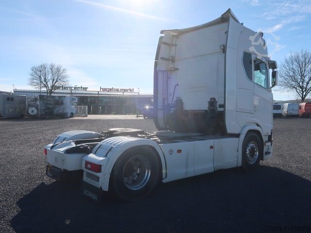 Standardowy ciągnik siodłowy Scania S 580 4x2 V8 Volluft Alcoa Wasserverlust