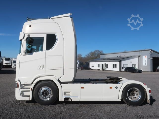 Standardowy ciągnik siodłowy Scania S 580 4x2 V8 Volluft Alcoa Wasserverlust