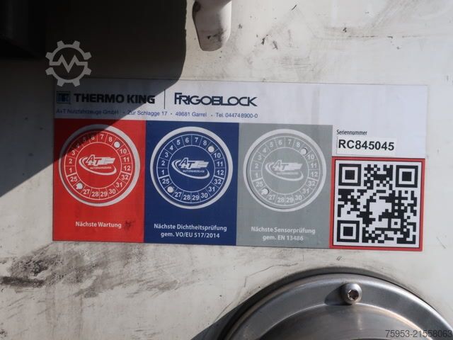 Naczepa chłodnia Schmitz Cargobull SKO 24 Bi- / Multitemp Vector 1950 mt  Doppelstock