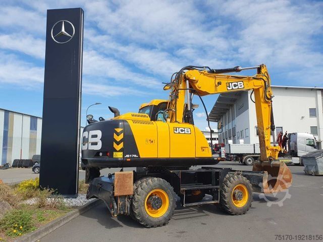 Excavadora móvil JCB JS 175 W / 2024 / nur 622h! / 1x Tieflöffel