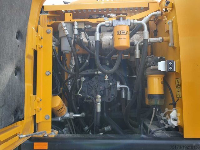 Excavadora móvil JCB JS 175 W / 2024 / nur 622h! / 1x Tieflöffel