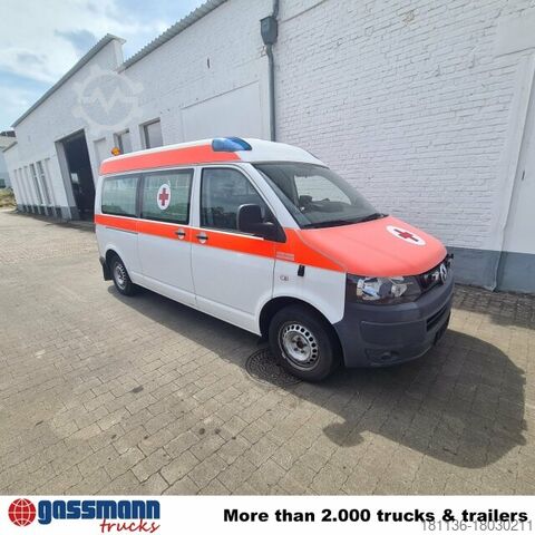 Feuerwehrfahrzeug Volkswagen T5 2.0 TDI, Krankenwagen