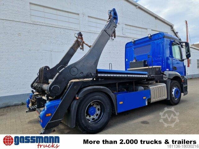 Kiepwagen Mercedes-Benz Antos 1840 L, Gergen Teleskopabsetzkipper Adonis