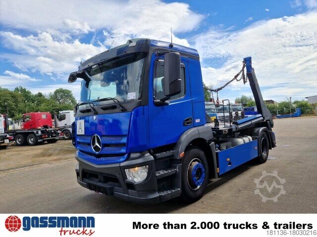 Kiepwagen Mercedes-Benz Antos 1840 L, Gergen Teleskopabsetzkipper Adonis