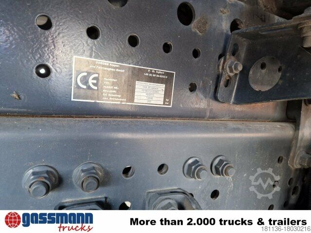 Kiepwagen Mercedes-Benz Antos 1840 L, Gergen Teleskopabsetzkipper Adonis