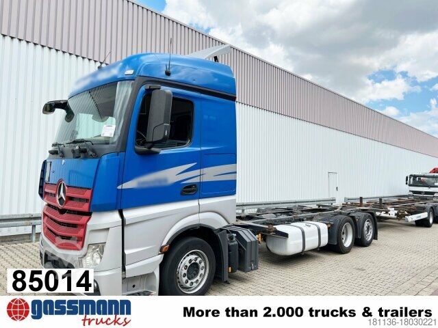Wissellaadbak vrachtwagen Mercedes-Benz Actros 2542/48 L/nR 6x2, Retarder, Standklima,