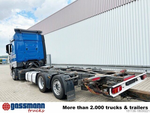 Wissellaadbak vrachtwagen Mercedes-Benz Actros 2542/48 L/nR 6x2, Retarder, Standklima,