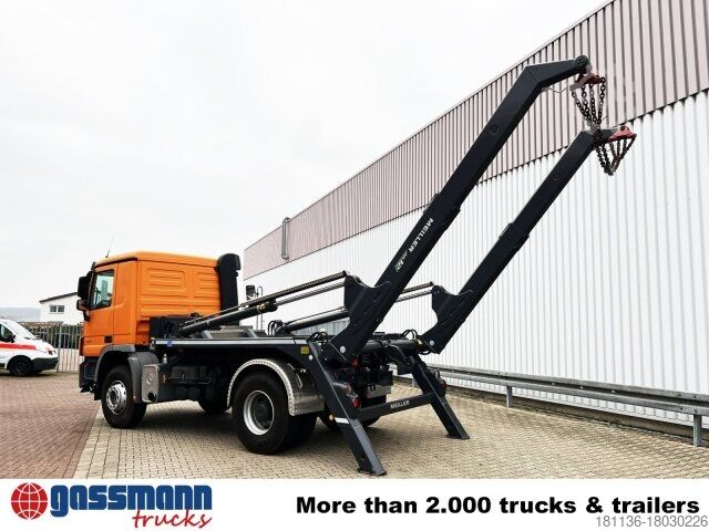 Tipvogn Mercedes-Benz Actros 2141 K 4x2, Tele-Absetzer