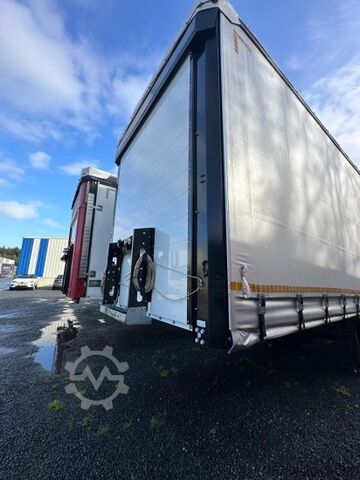 Öppen semitrailer med kapell SCHMITZ MEGA-TRAILER äHNLICH SCHMITZ, MIETKAUF MöGLICH