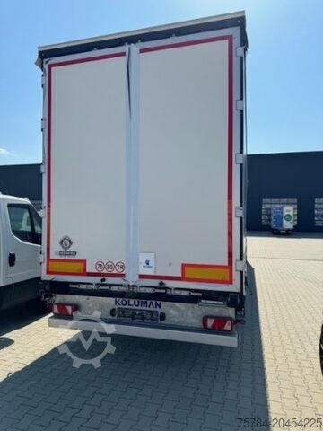 Öppen semitrailer med kapell SCHMITZ MEGA-TRAILER äHNLICH SCHMITZ, MIETKAUF MöGLICH