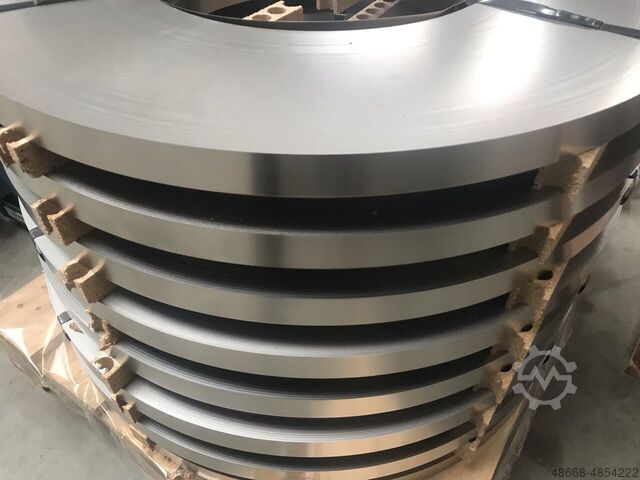 Strip steel Punched strip Sheet metal nickel-plated Pickhardt & Gerlach DC 01 / LC   0,70 x 28mm. 5700kg