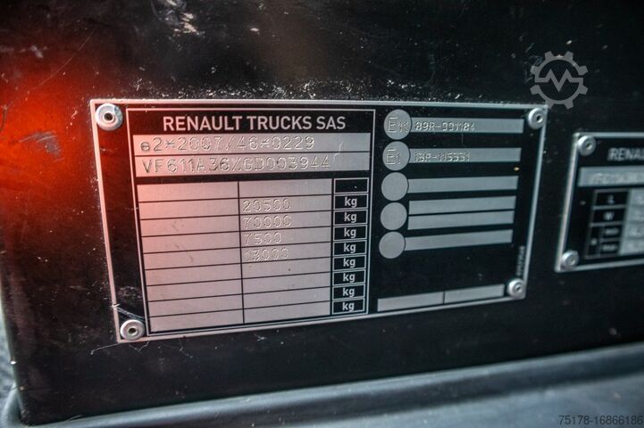 Standaard-SZM RENAULT T520+INTARDER+BIG AXLE+ 70Ton