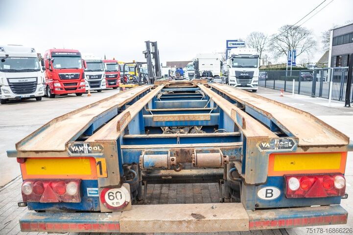 Containertransport VANHOOL CONTAINER AANHANGER