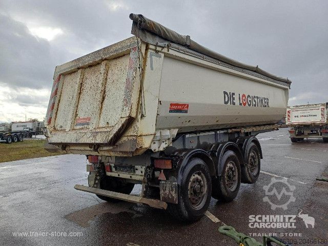 Sklopný návěs Langendorf Kipper Stahlrundmulde 24m³