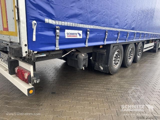 Brandalı açık yarı römork Schmitz Cargobull Curtainsider Standard