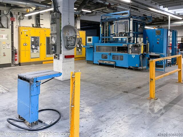 Palletiseermachine voor (omsnoerde) bundels Segbert ZPA 80/35