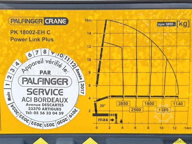 Autokran MAN TGS 18.420* PK 18002 - EHC + FUNK* TOPZUSTAND