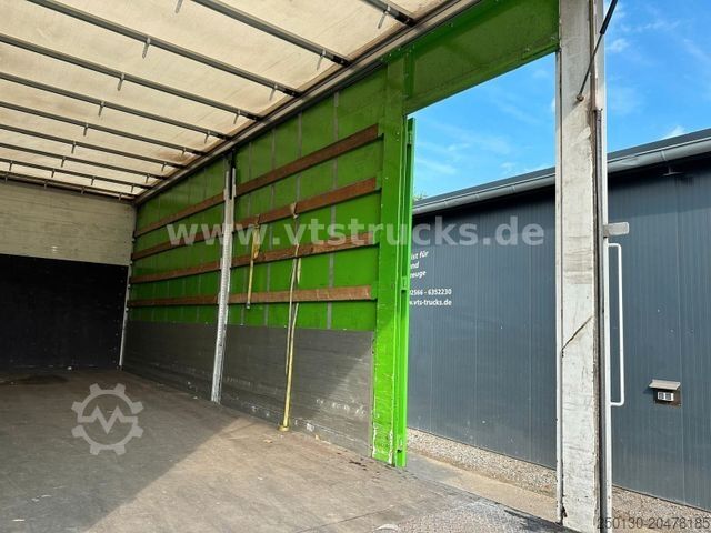 Plattewagen met zeil MERCEDES-BENZ Atego 1324 4x2 Pritsche + Plane, Ladebordwand