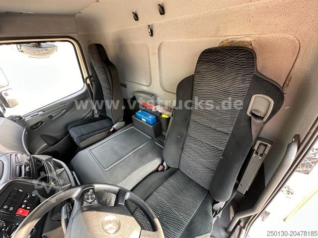 Plattewagen met zeil MERCEDES-BENZ Atego 1324 4x2 Pritsche + Plane, Ladebordwand