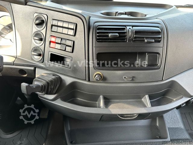 Plattewagen met zeil MERCEDES-BENZ Atego 1324 4x2 Pritsche + Plane, Ladebordwand