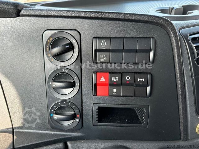 Plattewagen met zeil MERCEDES-BENZ Atego 1324 4x2 Pritsche + Plane, Ladebordwand