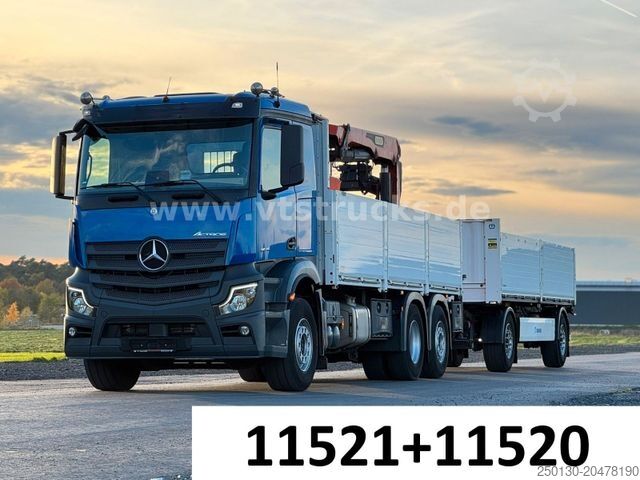 Truck mounted crane MERCEDES-BENZ Actros MP5 2545 Palfinger + Krone AZ18